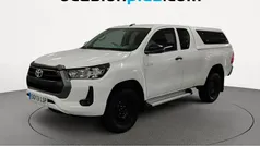 Blanco Usado 2021 Toyota HiLux Recogida | 32.446 € (Precio justo)