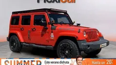 Naranja Usado 2015 Jeep Wrangler Sahara SUV | 29.490 € (Buen precio)