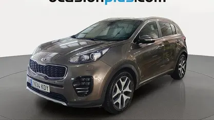 Usado Kia Sportage GT-Line 185 CV (136 kW) 2017 Marrón SUV