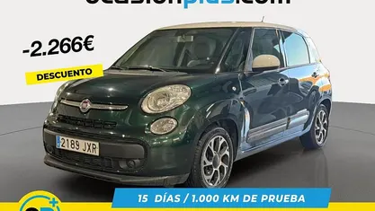 Usado Fiat 500L Pop Star 95 CV (69 kW) 2017 Verde Monovolumen