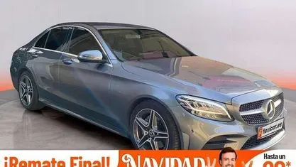 Gris Usado 2018 Mercedes C220 Berlina | 25.990 € (Precio justo)