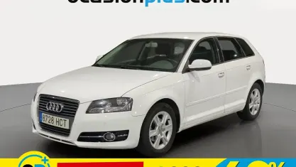 Usado Audi A3 Attraction 105 CV (77 kW) 2011 Blanco Utilitario