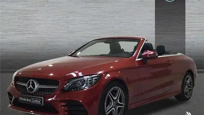 Usado Mercedes C220 AMG line 194 CV (142 kW) 2021 Descapotable