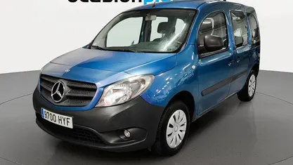 Usado Mercedes Citan 110 110 CV (80 kW) 2014 Azul Familiar