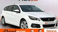Blanco Usado 2021 Peugeot 308 Allure Familiar | 11.690 € (Buen precio)