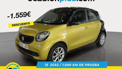 Amarillo Usado 2015 Smart ForFour Passion Utilitario | 6991 € (Buen precio)