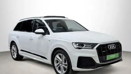 Usado Audi Q7 S-Line 234 CV (172 kW) 2022 Blanco SUV