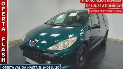 Usado Peugeot 307 110 CV (80 kW) 2005 Verde Utilitario
