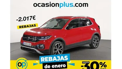 Usado VW T-Cross Sportline 150 CV (110 kW) 2021 Rojo SUV