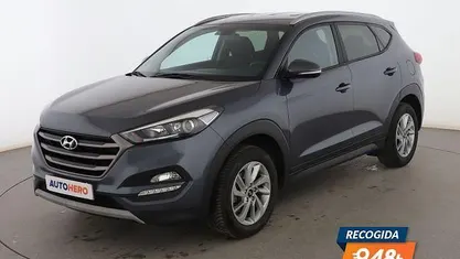 Gris Usado 2018 Hyundai Tucson SUV | 14.499 € (Precio justo)