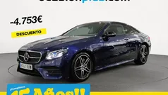 Azul Usado 2018 Mercedes E300 Coupe | 36.450 € (Precio justo)