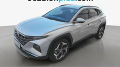 Gris plata Usado 2023 Hyundai Tucson SUV | 25.264 € (Precio justo)
