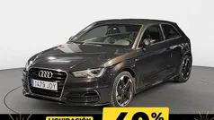 Marrón Usado 2015 Audi A3 S-Line Utilitario | 17.750 € (Precio justo)