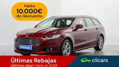 Rojo Usado 2018 Ford Mondeo Titanium Familiar | 20.490 € (Precio justo)