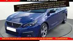 Azul Usado 2019 Peugeot 308 GT-line Familiar | 13.590 € (Precio justo)