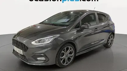 Usado Ford Fiesta ST-Line 100 CV (73 kW) 2019 Gris Utilitario