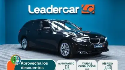 Usado BMW 320 190 CV (139 kW) 2021 Negro Familiar