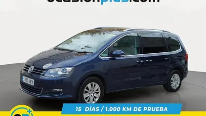 Azul Usado 2014 VW Sharan Advance Monovolumen | 17.350 € (Precio justo)