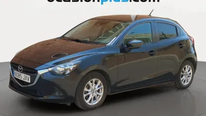 Usado Mazda 2 Style 90 CV (66 kW) 2017 Negro Utilitario