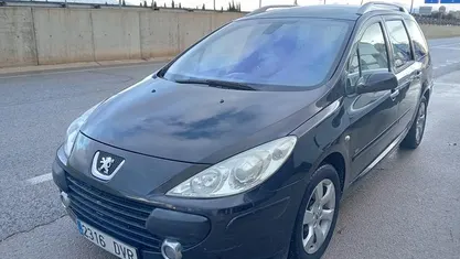 Negro Usado 2006 Peugeot 307 Familiar | 3600 € (Precio justo)