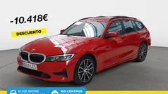 Rojo Usado 2019 BMW 330 Familiar | 31.990 € (Super precio)