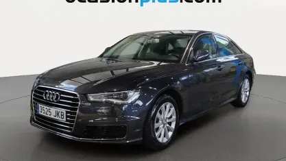 Usado Audi A6 Advanced 150 CV (110 kW) 2015 Gris oolong (metalizado) Berlina