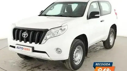 Käytetty Toyota Land Cruiser 177 HP (130 kW) 2017 Valkoinen Katumaasturi