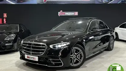 Usado Mercedes S350 286 CV (210 kW) 2021 Negro Berlina