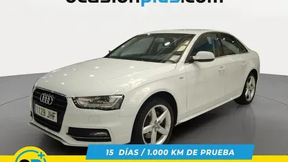 Usado Audi A4 S-Line 150 CV (110 kW) 2015 Blanco Berlina