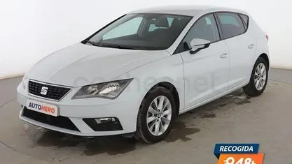 Usado Seat Leon Style Plus 115 CV (84 kW) 2017 Blanco Berlina