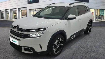 Käytetty Citroën C5 Aircross Feel 225 HP (165 kW) 2021 Valkoinen Katumaasturi