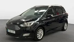 Negro Usado 2015 Ford Grand C-Max Titanium Monovolumen | 14.300 € (Precio justo)