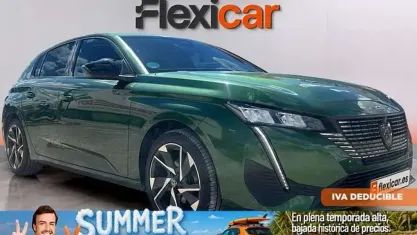 Usado Peugeot 308 Allure 131 CV (96 kW) 2024 Verde Utilitario