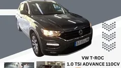 Gris Usado 2021 VW T-Roc Advance SUV | 19.700 € (Precio justo)