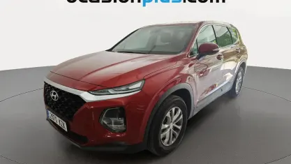 Usado Hyundai Santa Fe 150 CV (110 kW) 2019 Rojo SUV