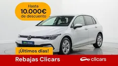 Blanco Usado 2022 VW Golf VIII Life Berlina | 24.990 € (Precio justo)