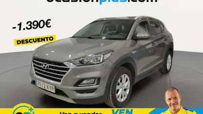 Usado Hyundai Tucson 116 CV (85 kW) 2019 Gris SUV