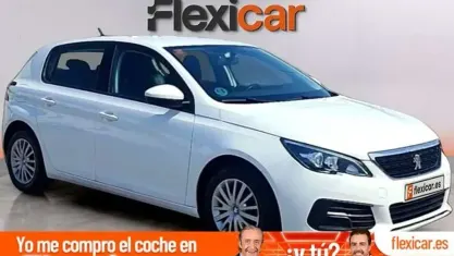 Usado Peugeot 308 Business-Line 131 CV (96 kW) 2019 Blanco Utilitario