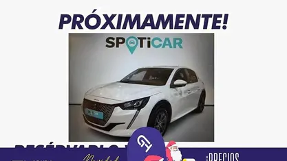 Usado Peugeot e-208 Allure 100 kW (136 HP) 2021 Branco Citadino