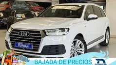 Blanco Usado 2017 Audi Q7 S-Line SUV | 32.490 € (Precio justo)