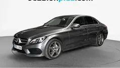 Gris Usado 2017 Mercedes C220 AMG Berlina | 24.750 € (Precio justo)