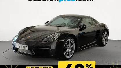Negro Usado 2017 Porsche Boxster Descapotable | 56.590 €