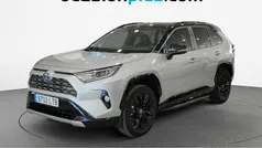 Gris plata Usado 2021 Toyota RAV4 Hybrid Style SUV | 33.628 € (Precio justo)