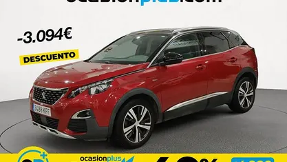 Usado Peugeot 3008 GT-line 150 CV (110 kW) 2017 Rojo SUV