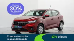 Rojo Usado 2022 Dacia Sandero Comfort Utilitario | 11.690 €