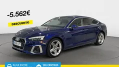 Azul Usado 2021 Audi A5 S-Line Coupe | 35.450 € (Precio justo)