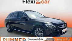 Negro Usado 2018 Mercedes C200 Familiar | 24.590 € (Precio justo)