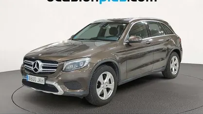 Usado Mercedes GLC220 170 CV (125 kW) 2015 Marrón SUV