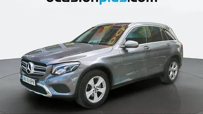 Usado Mercedes GLC220 170 CV (125 kW) 2018 Gris SUV