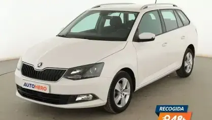 Usado Skoda Fabia Ambition 90 CV (66 kW) 2016 Blanco Familiar